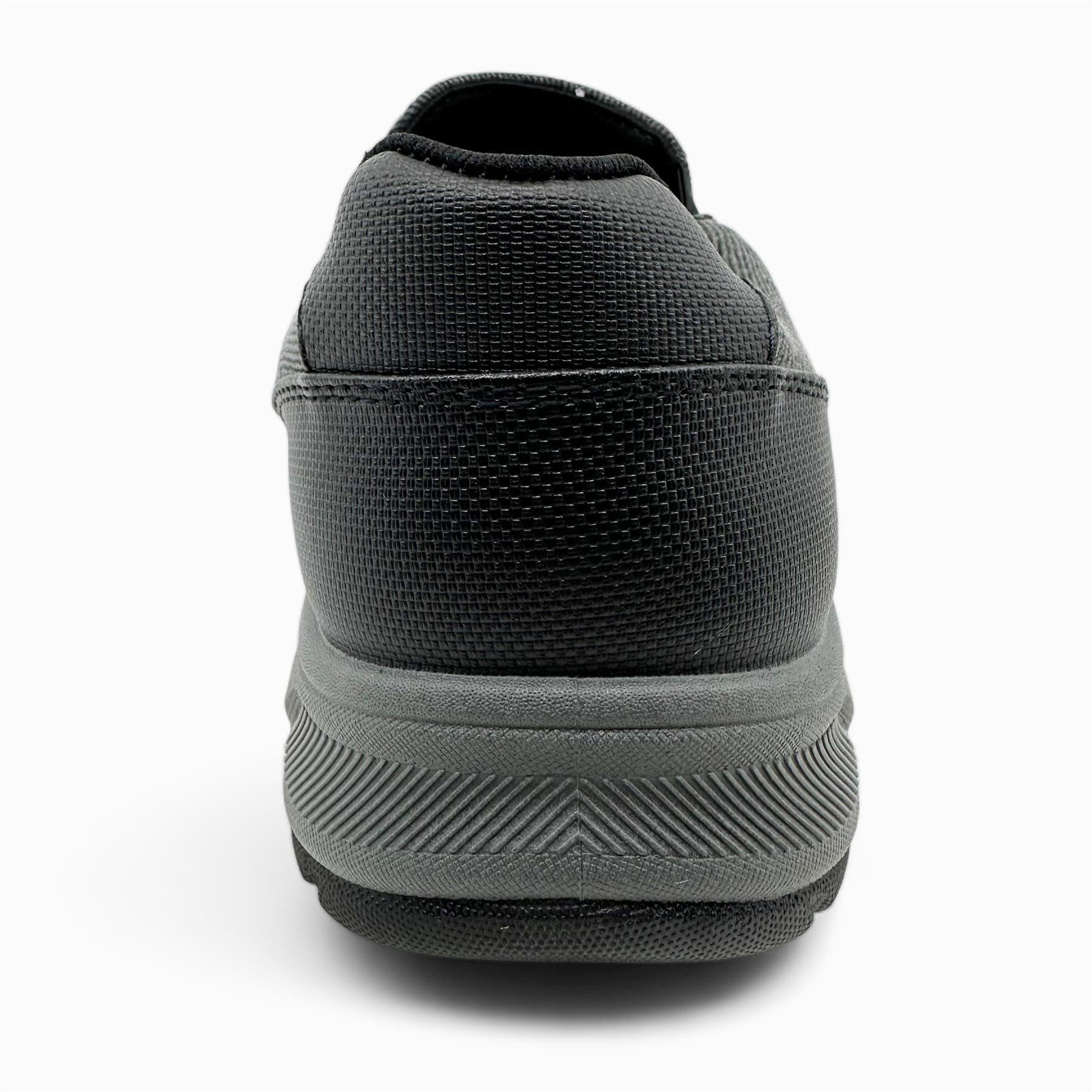 Skechers Cohagen Black Mens Casual Relaxed Fit Slip-On