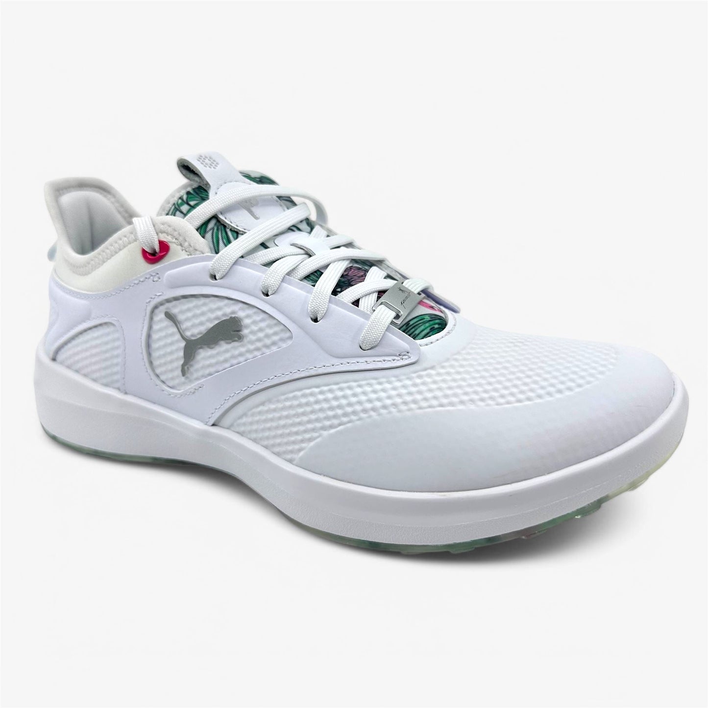 PUMA x PTC Ignite Malibu White Womens Waterproof Golf Shoes