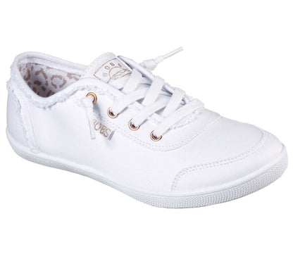 Women's Wide Fit Skechers Bobs 33492W Shoes