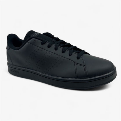 Adidas Advantage Base Triple Black Mens Athletic Sneaker