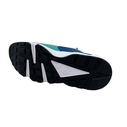 Nike Air Huarache Washed Teal White Black Mens Athletic Sneaker