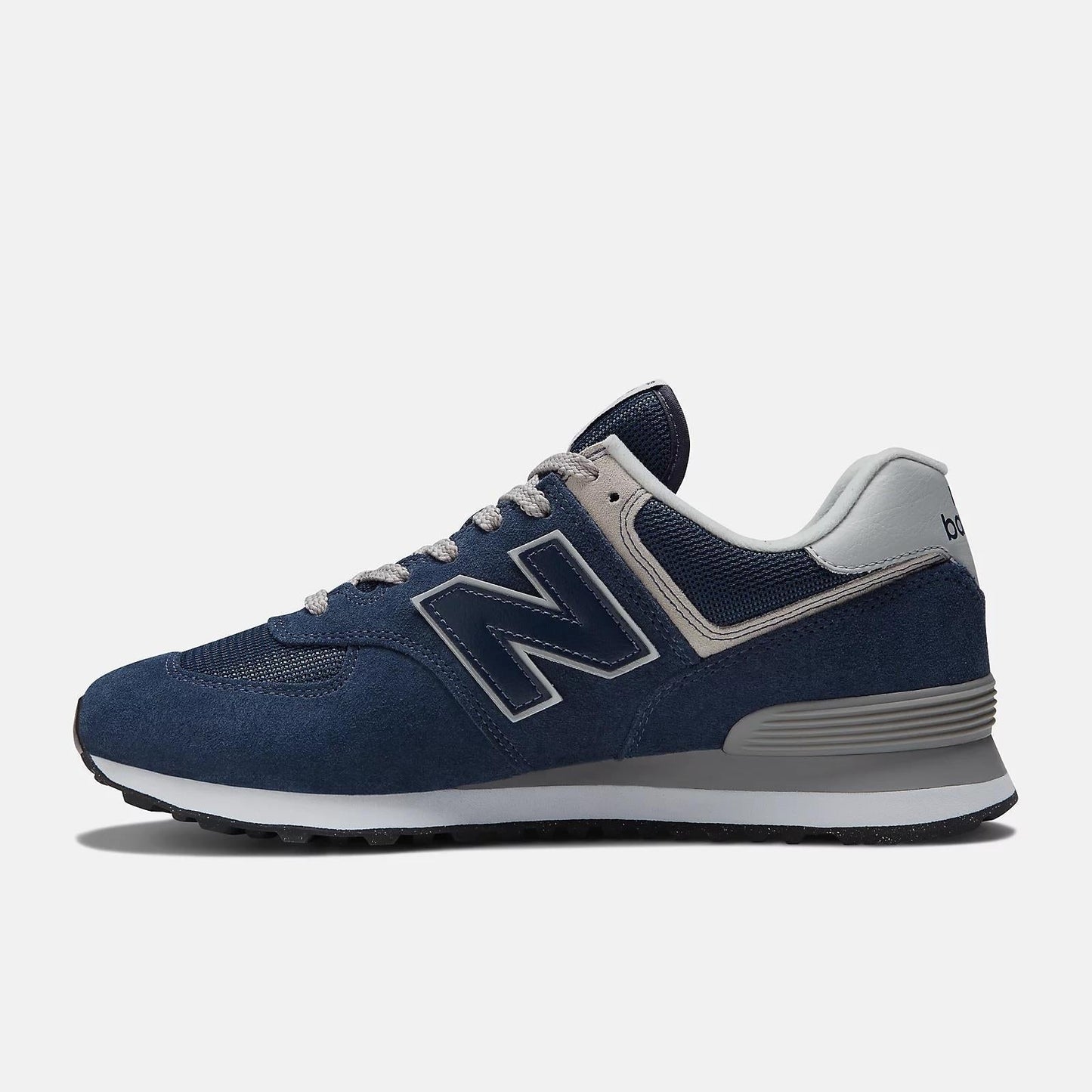 Women's Wide Fit New Balance ML574EVN Walking/Running Trainers - Exclusive - Navy ENCAP