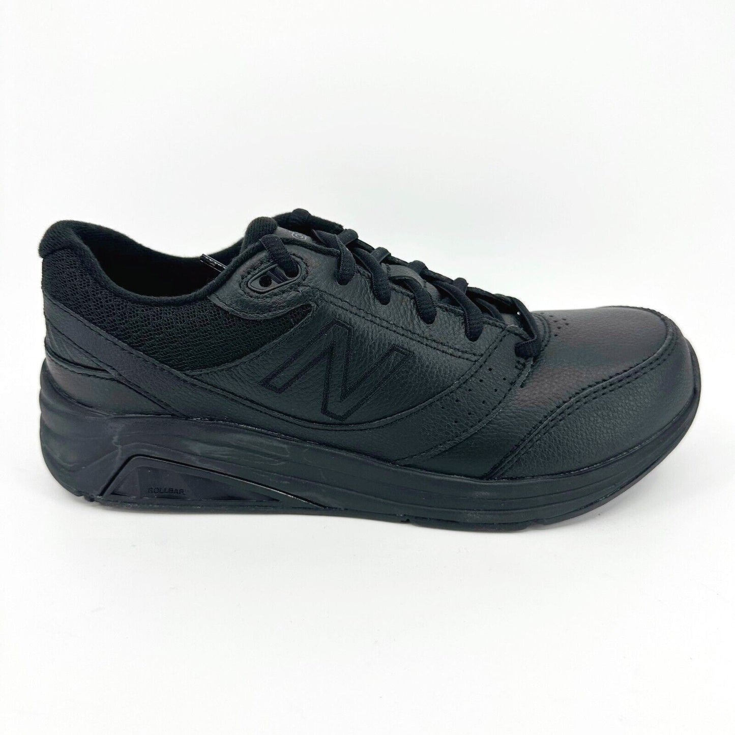 New Balance 928v3 Black Leather Womens Size 7 AA Sneakers WW928BK3