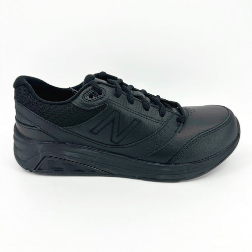 New Balance 928v3 Black Leather Womens Size 7 AA Sneakers WW928BK3