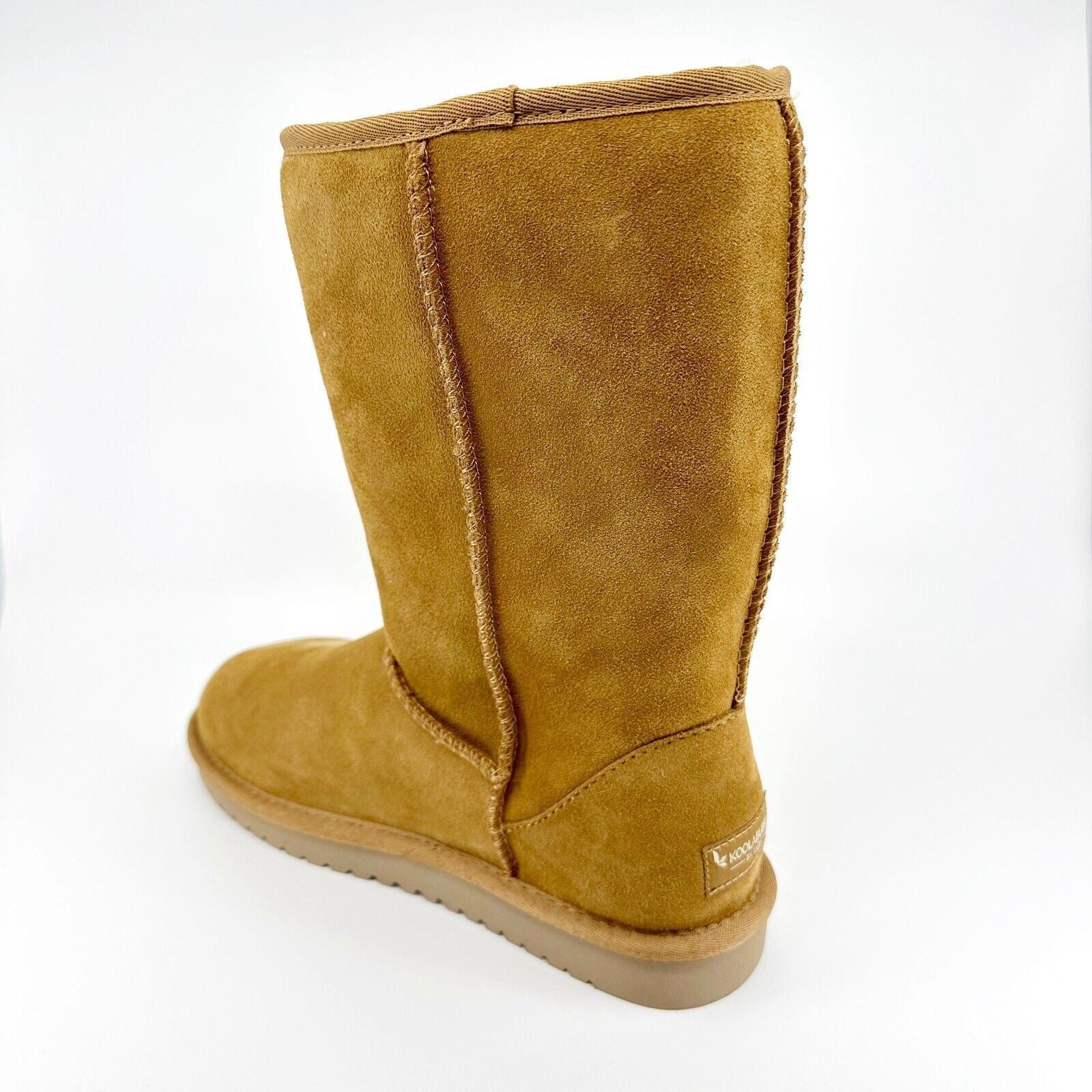 Koolaburra by UGG Koola Tall Chestnut Womens Faux Fur Shearling Suede Boots