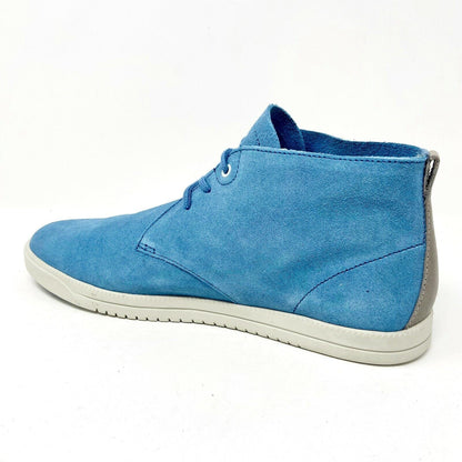 Clae Strayhorn Unlined Steel Suede Mens Premium Mid Casual Sneakers