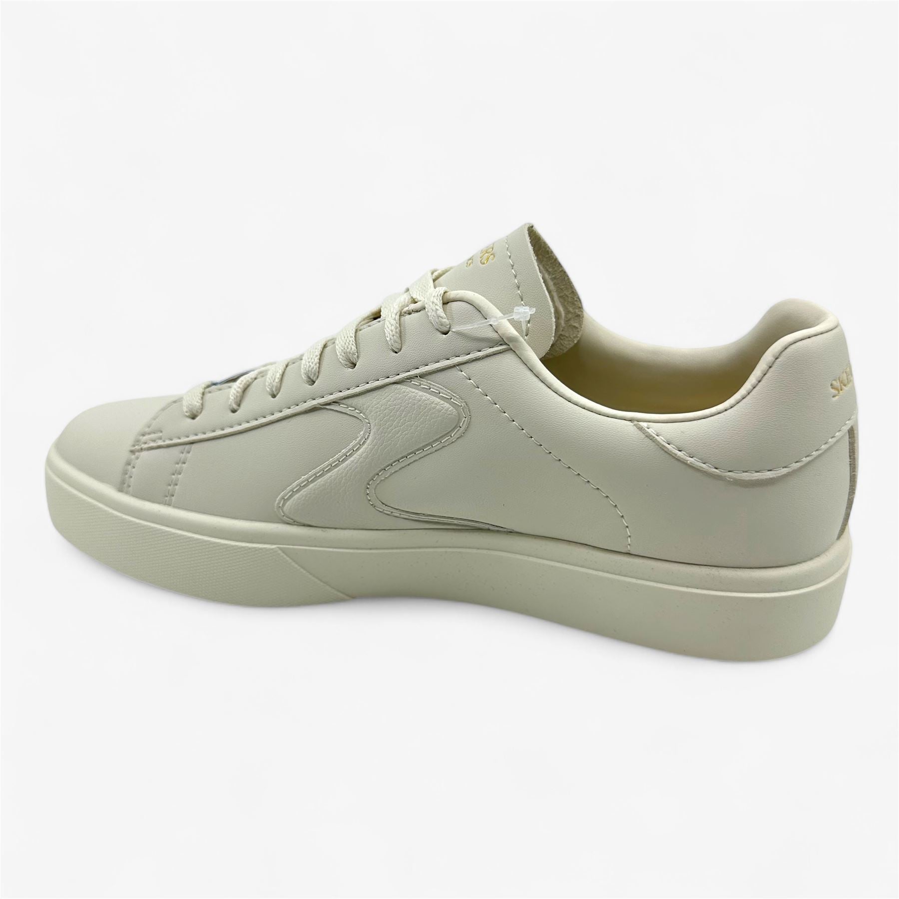 Skechers Eden LX Soft Shades Natural Womens Athletic Court Classics Sneaker