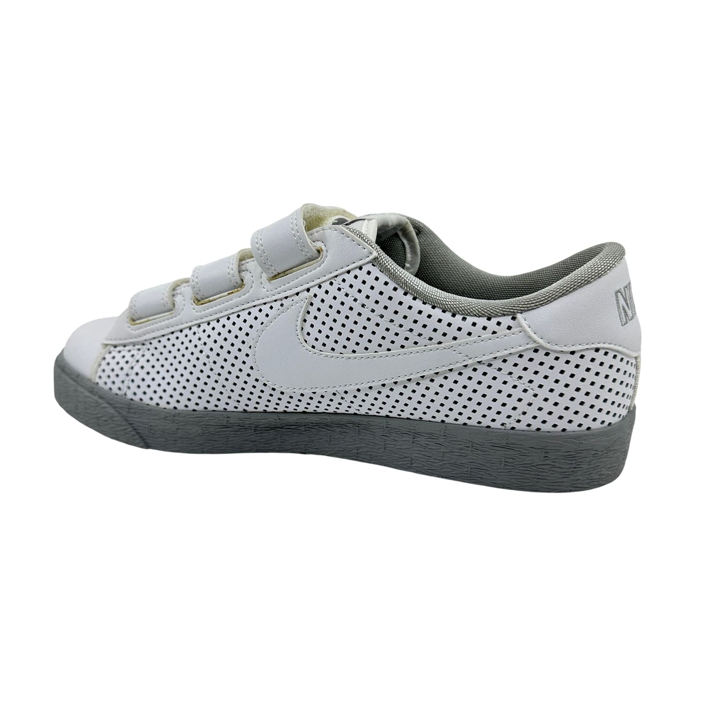 Nike Blazer AC White Metallic Silver Mens Athletic Sneaker