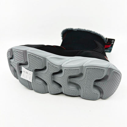 Skechers S Lights Hypno Flash 3.0 Fast Breeze Black Kids Boys Size 12.5 Boots