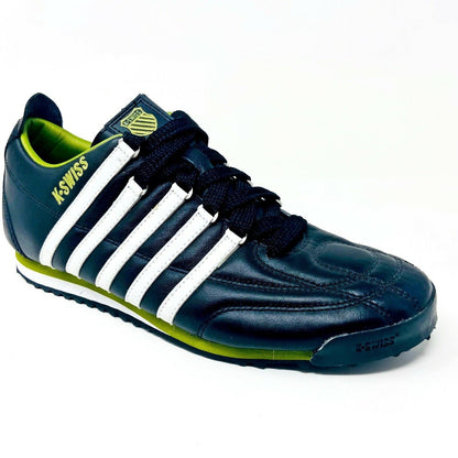 K-Swiss Mens Eldrow Black White BMBO Sneakers 01284052