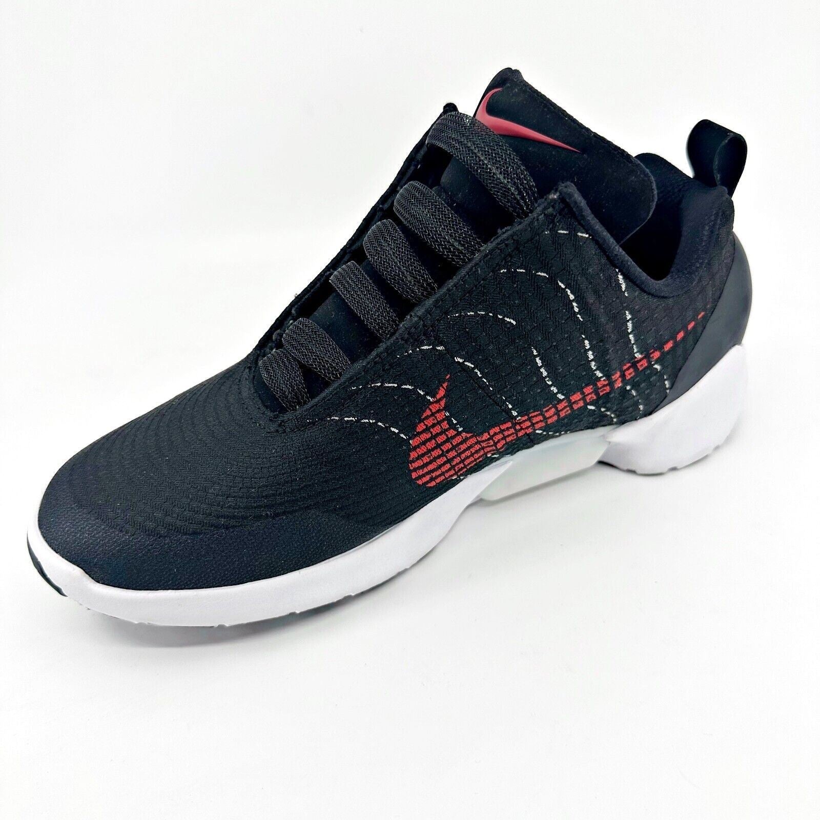 Nike Hyper Adapt 1.0 Bred EARL Black Red Mens Size 8 Self Lacing 843871 005
