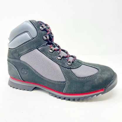 Timberland 2.0 Euro Gray Black Kids Junior Kids Nubuck Hiking Boots 92982