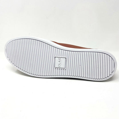 Clae Bradley Knit Rose White Mens Premium Casual Sneakers