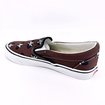 Vans Vault OG Classic Slip On (Wacko Maria) Brown Records Mens Sneakers
