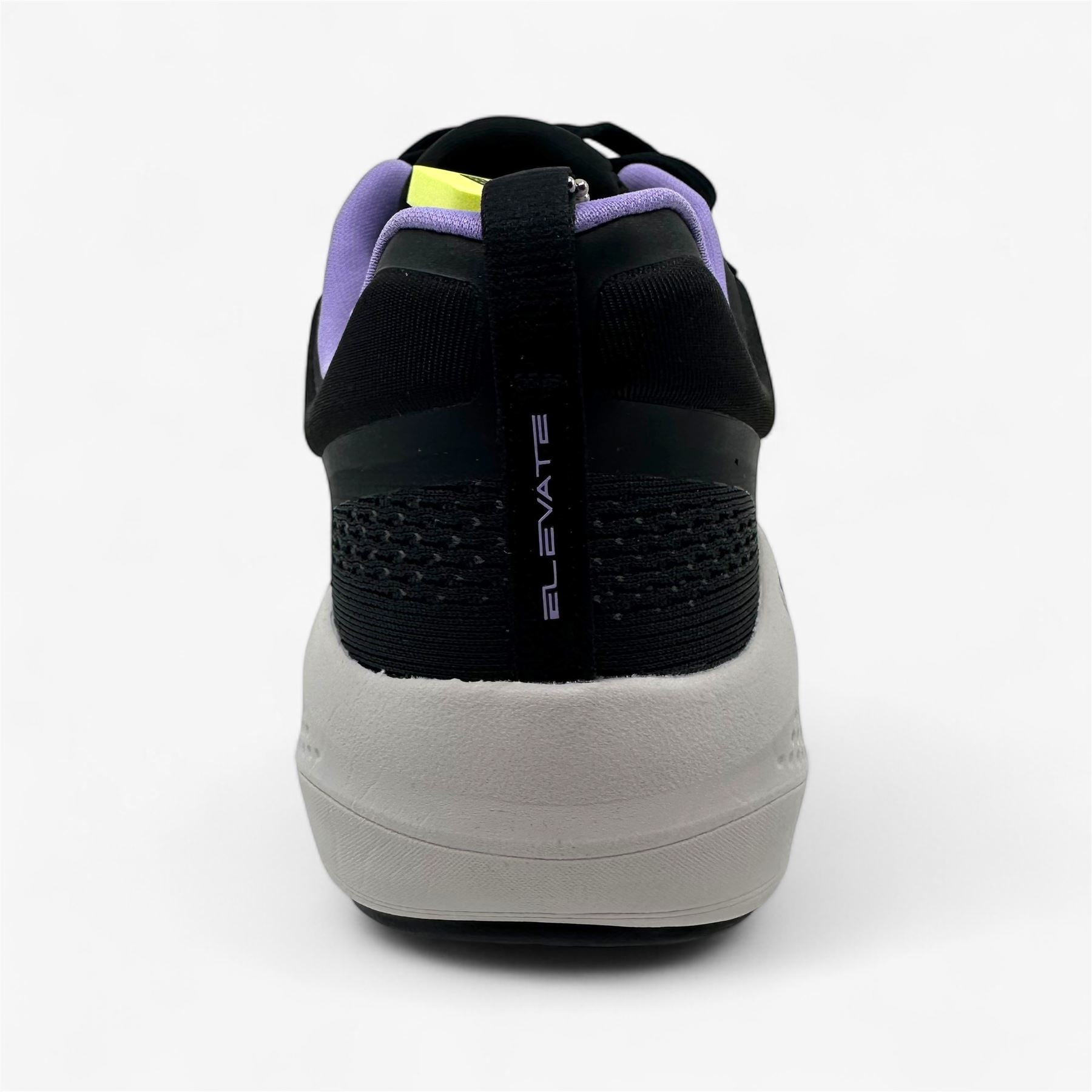 Skechers Go Run Elevate Corral Black Lavender Womens Athletic Sneaker