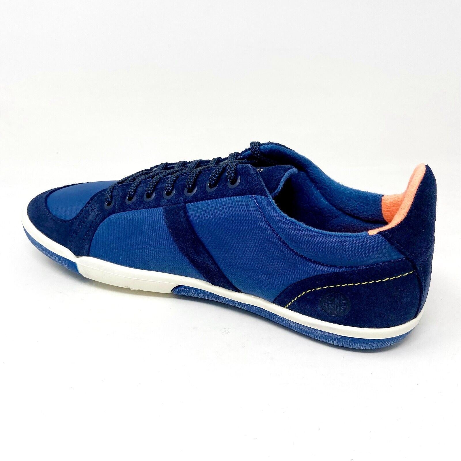 Plae Prospect Denim Navy Blue Mens Comfort Suede Casual Sneakers 553010 006
