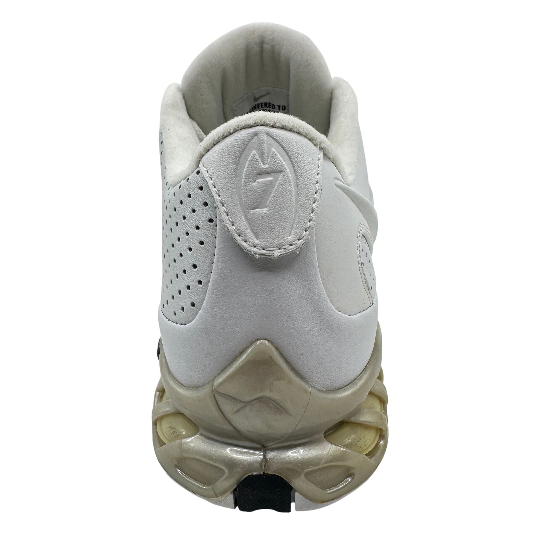 Nike Zoom Vick II Low White Black Mens Athletic Sneaker