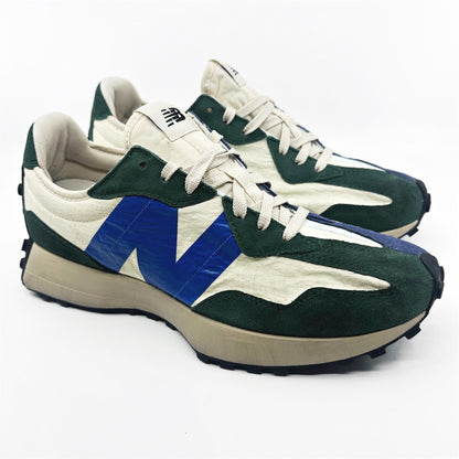 New Balance 327 Forest Green Serene Blue Mens Lifestyle Sneakers MS327VB