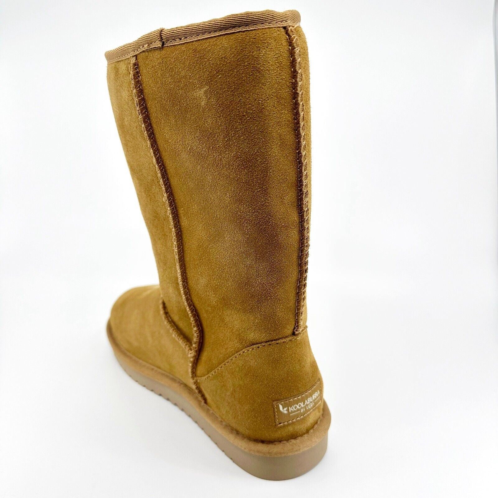 Koolaburra by UGG Koola Tall Chestnut Womens Faux Fur Shearling Suede Boots