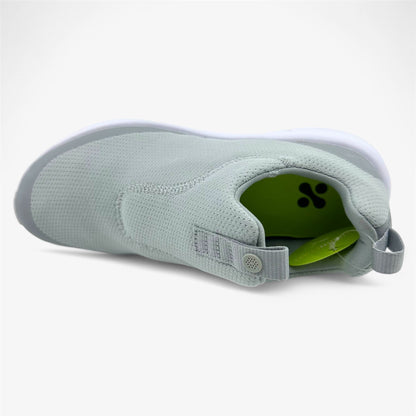 PUMA Laguna Fusion Slip On High Rise Silver Womens Spikeless Golf Shoes