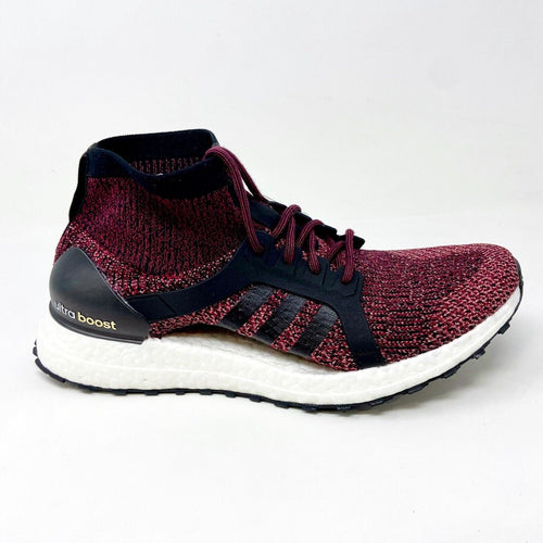 Adidas UltraBoost x All Terrain Mid Ruby Red Womens Running Sneakers BY1678
