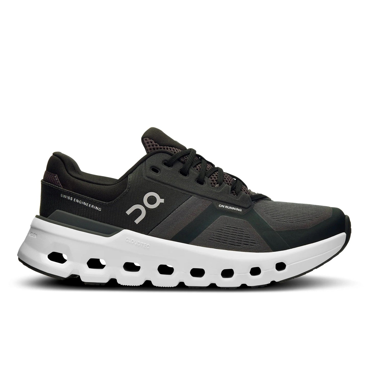 Women's Wide Fit On Cloudrunner 2 Training Shoes - Eclipse/Black