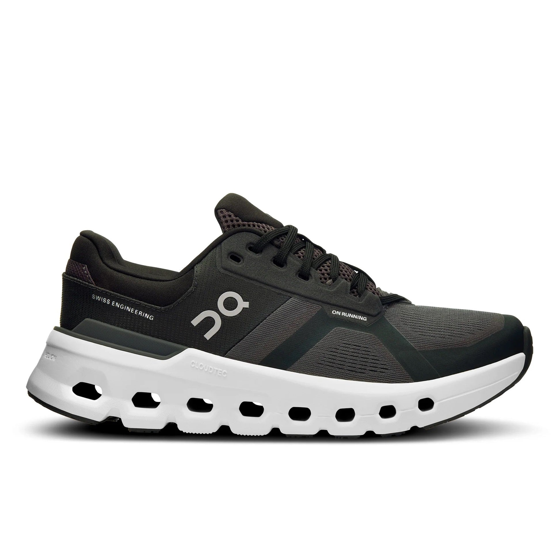 Women's Wide Fit On Cloudrunner 2 Training Shoes - Eclipse/Black