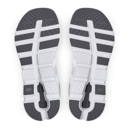 Women's Wide Fit On Cloudrunner Training Shoes - White/Frost