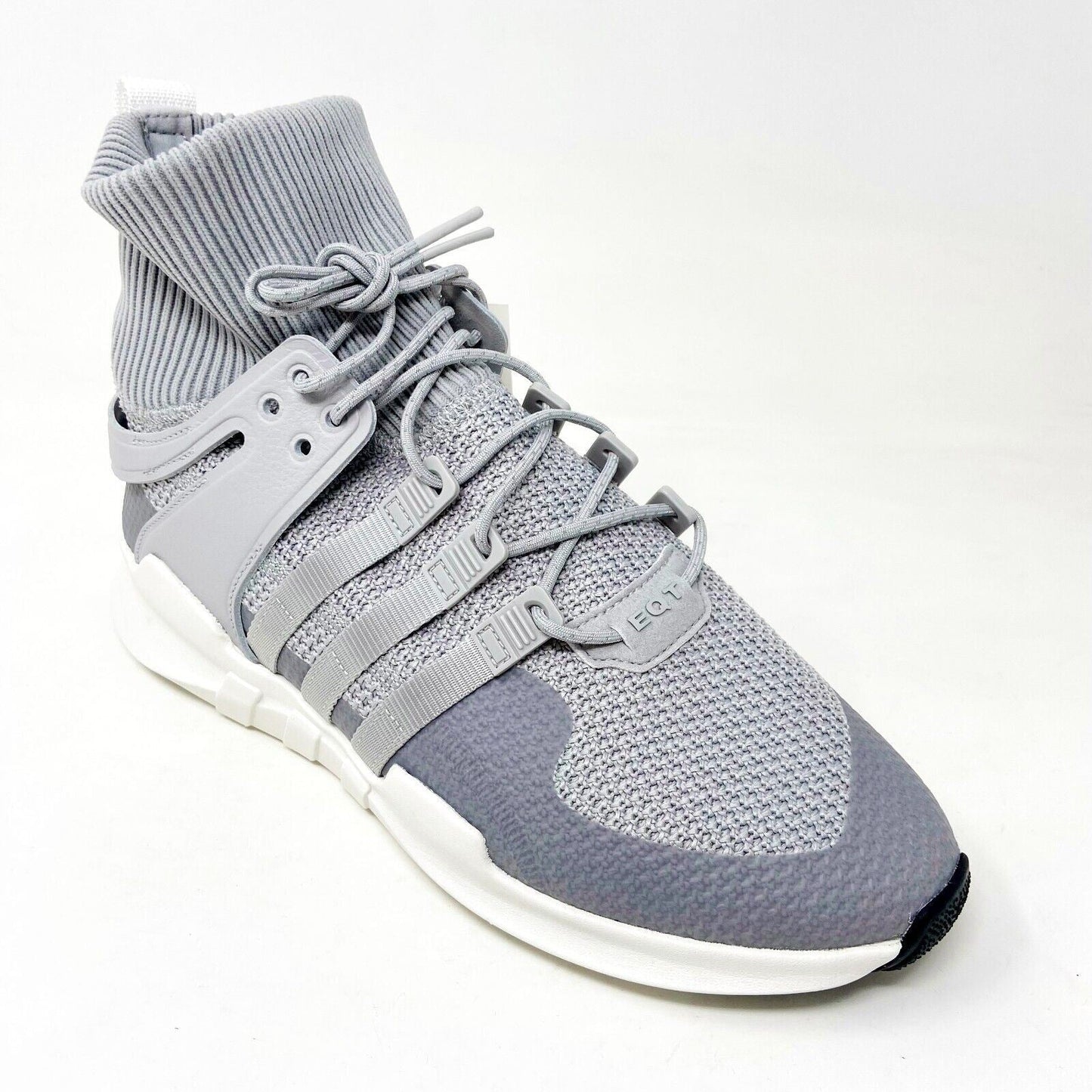 Adidas Originals EQT Support ADV Winter Gray White Mens Running Sneakers BZ0641