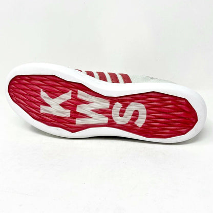 K-Swiss Gen K Icon Knit Cloudburst Desert Rose Gray Womens Shoes 95578 039