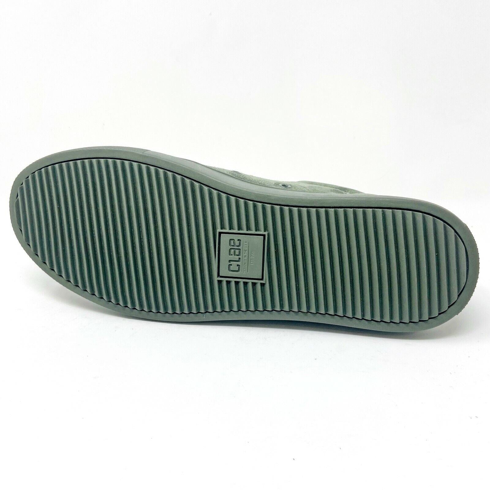 Clae Gregory SP Olive Drab Suede Mens Premium Casual Sneakers