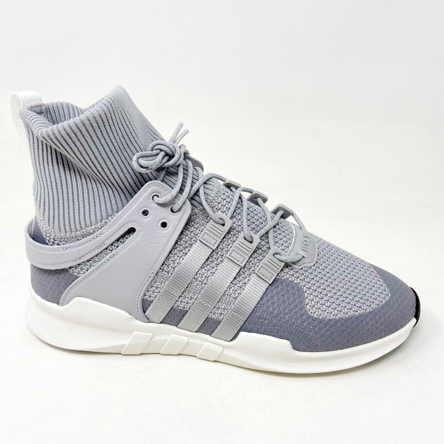 Adidas Originals EQT Support ADV Winter Gray White Mens Running Sneakers BZ0641