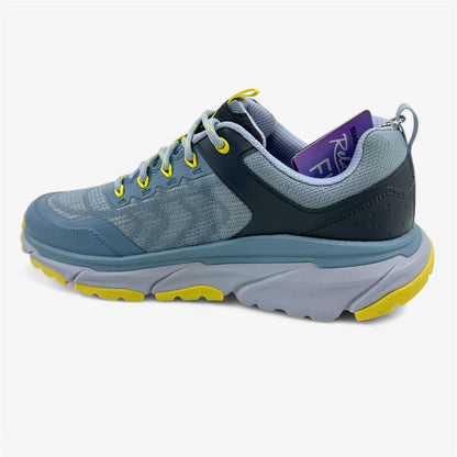 Skechers D'Lux Journey Marigold Blue Yellow Womens Athletic Sneaker