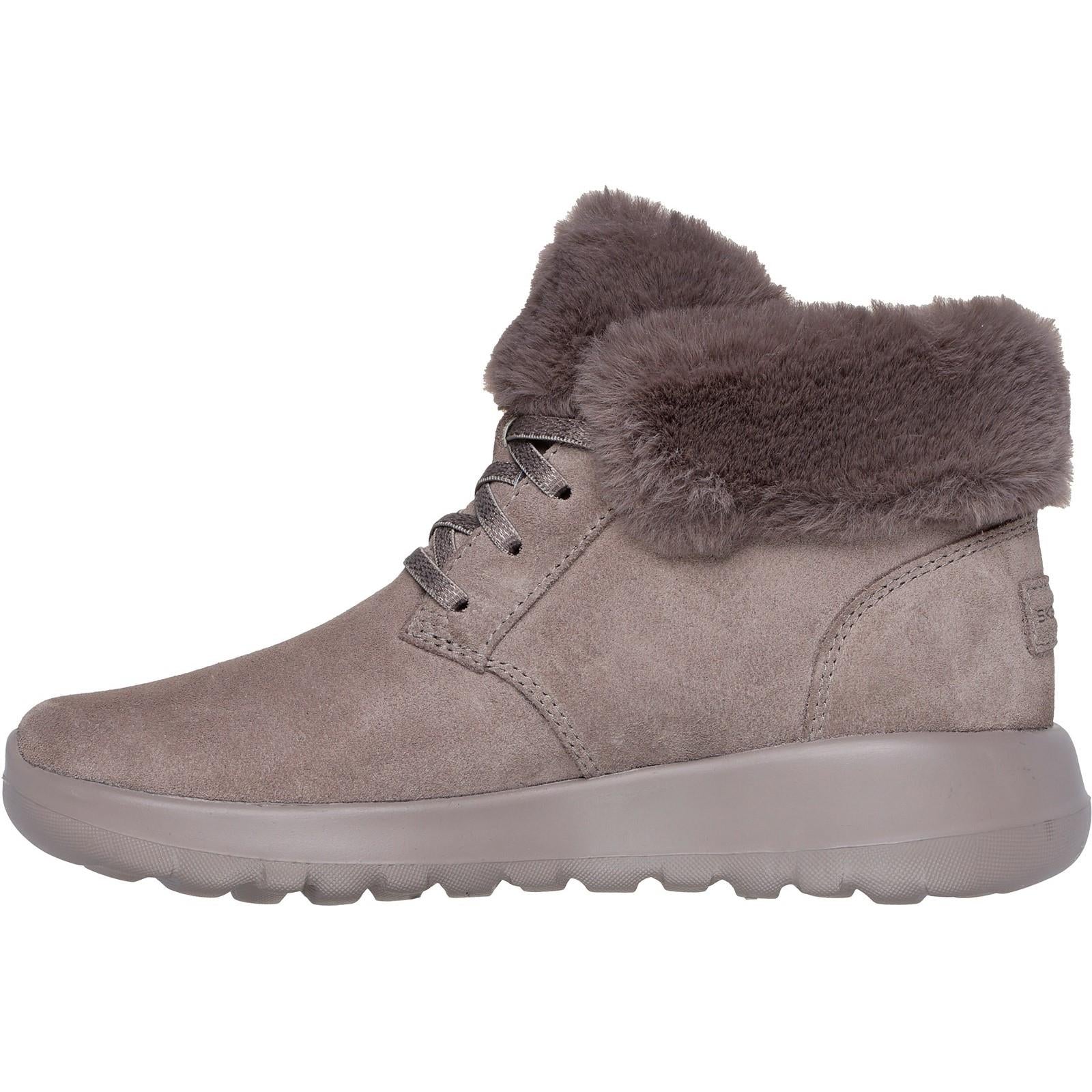 Women's Wide Fit Skechers 144334 On The Go Joy Boots