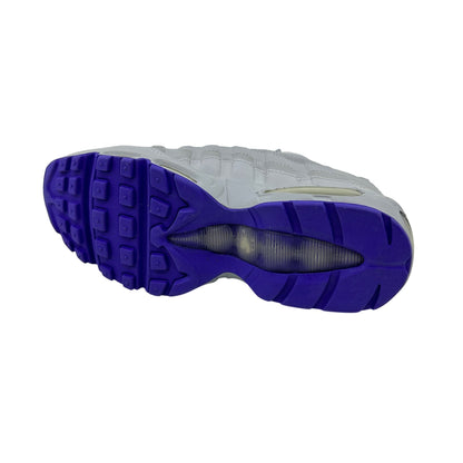 Nike Air Max 95 Wolf Grey White Purple Womens Athletic Sneaker