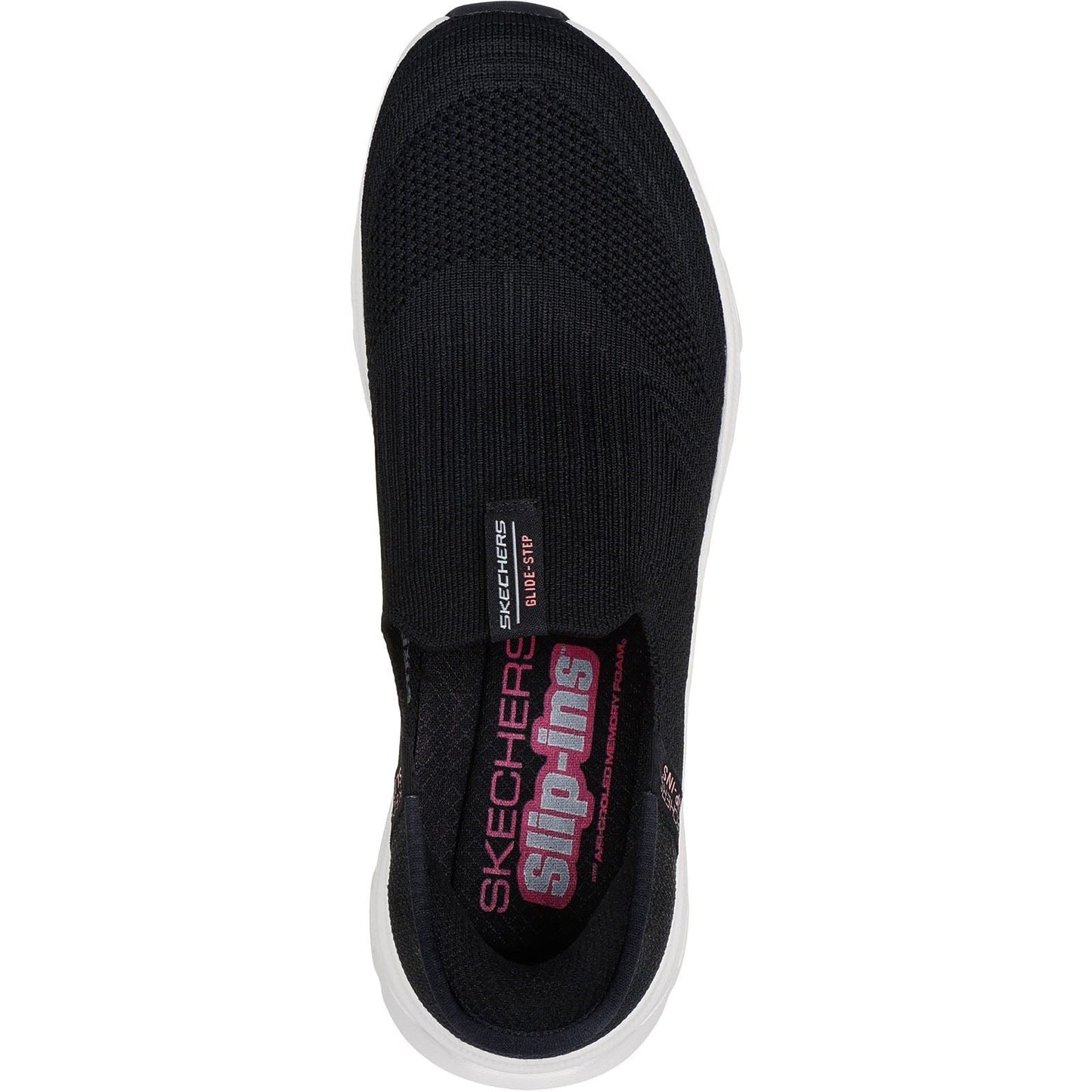 Women's Wide Fit Skechers 150422 Slip-ins Glide Step Pro Everyday Trainers