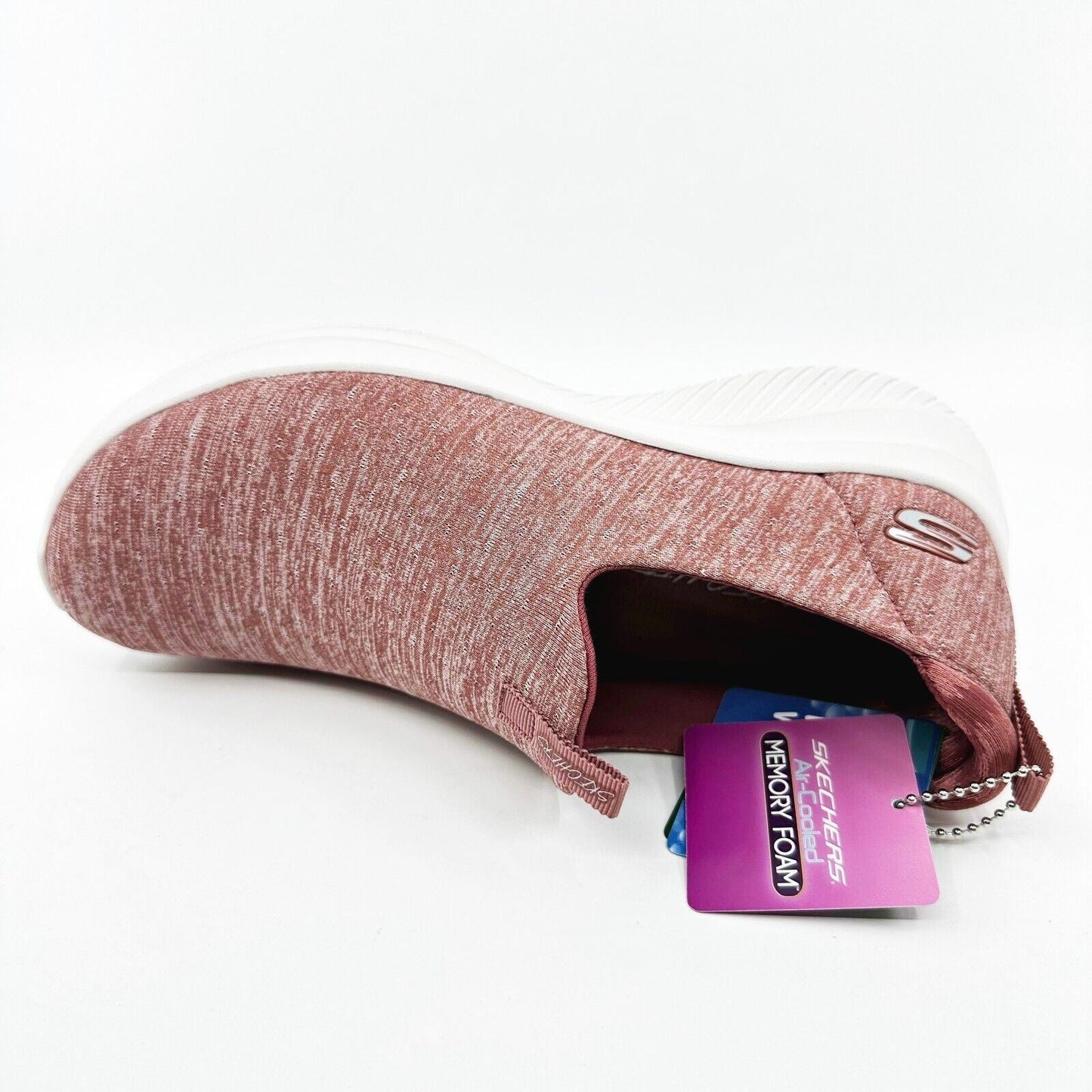 Skechers Ultra Flex 3.0 Slicked Rose Pink Womens Size 5.5 Comfort Shoes