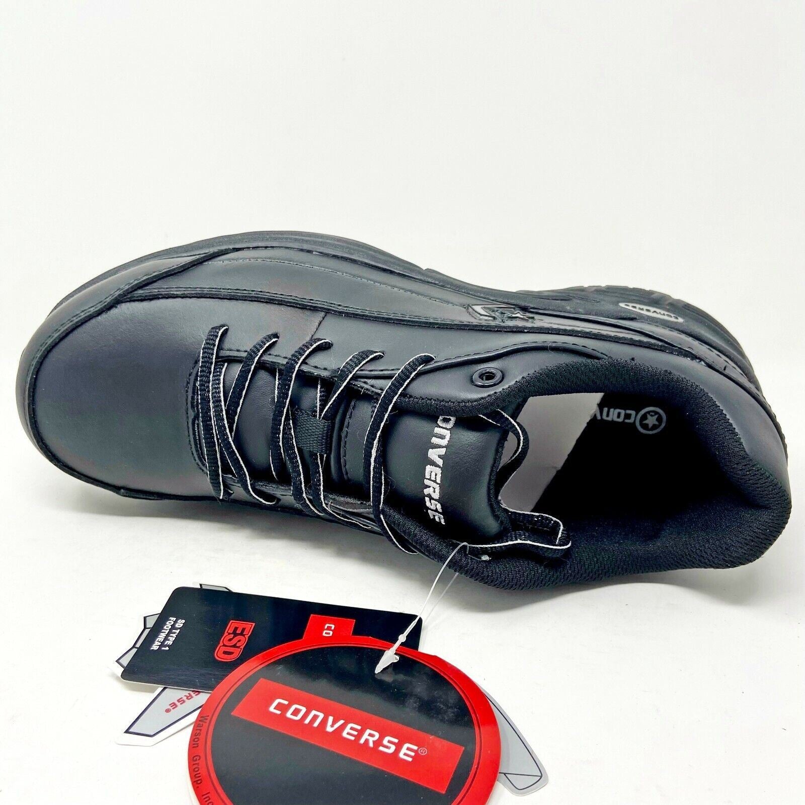 Converse Work Line Speed Black Oxford Womens Composite Toe Sneakers C505