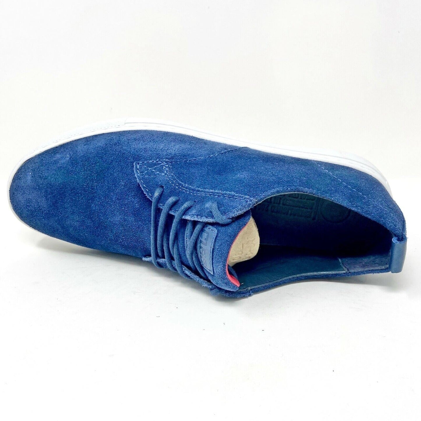 Clae Ellington SP Midnight Blue Suede Mens Premium Casual Shoes Sneakers