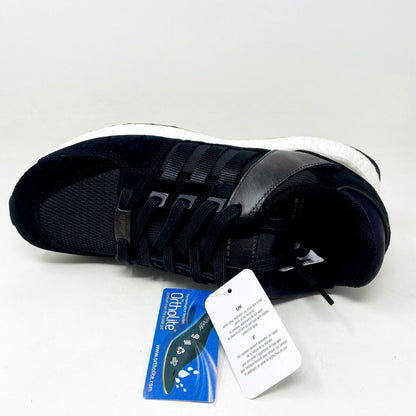 Adidas Originals EQT Support Ultra Milled Leather Black Mens Running Shoe BA7475