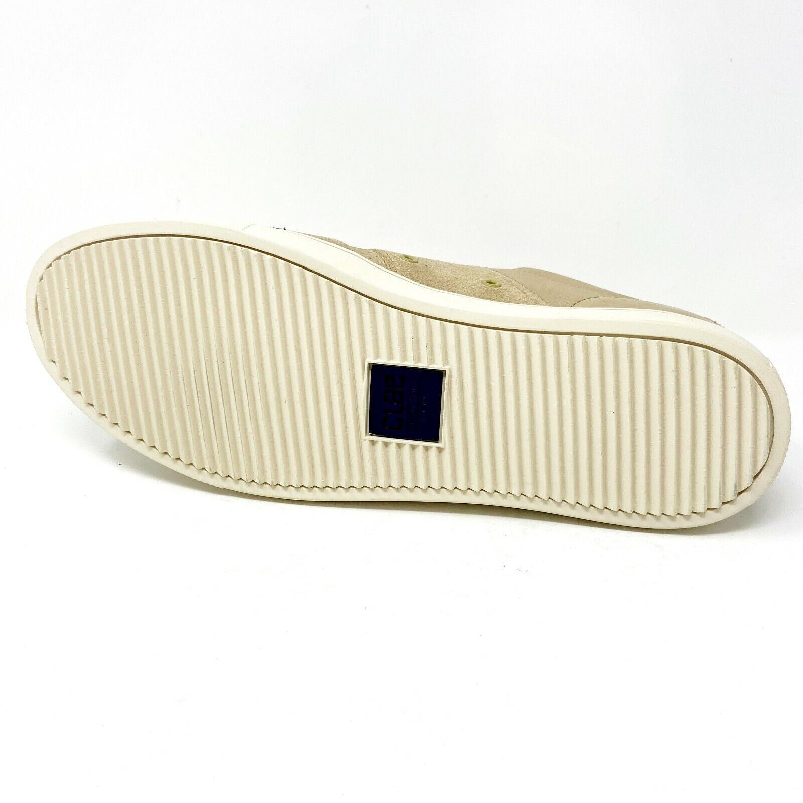 Clae Gregory SP Latte Leather Mens Premium Casual Sneakers