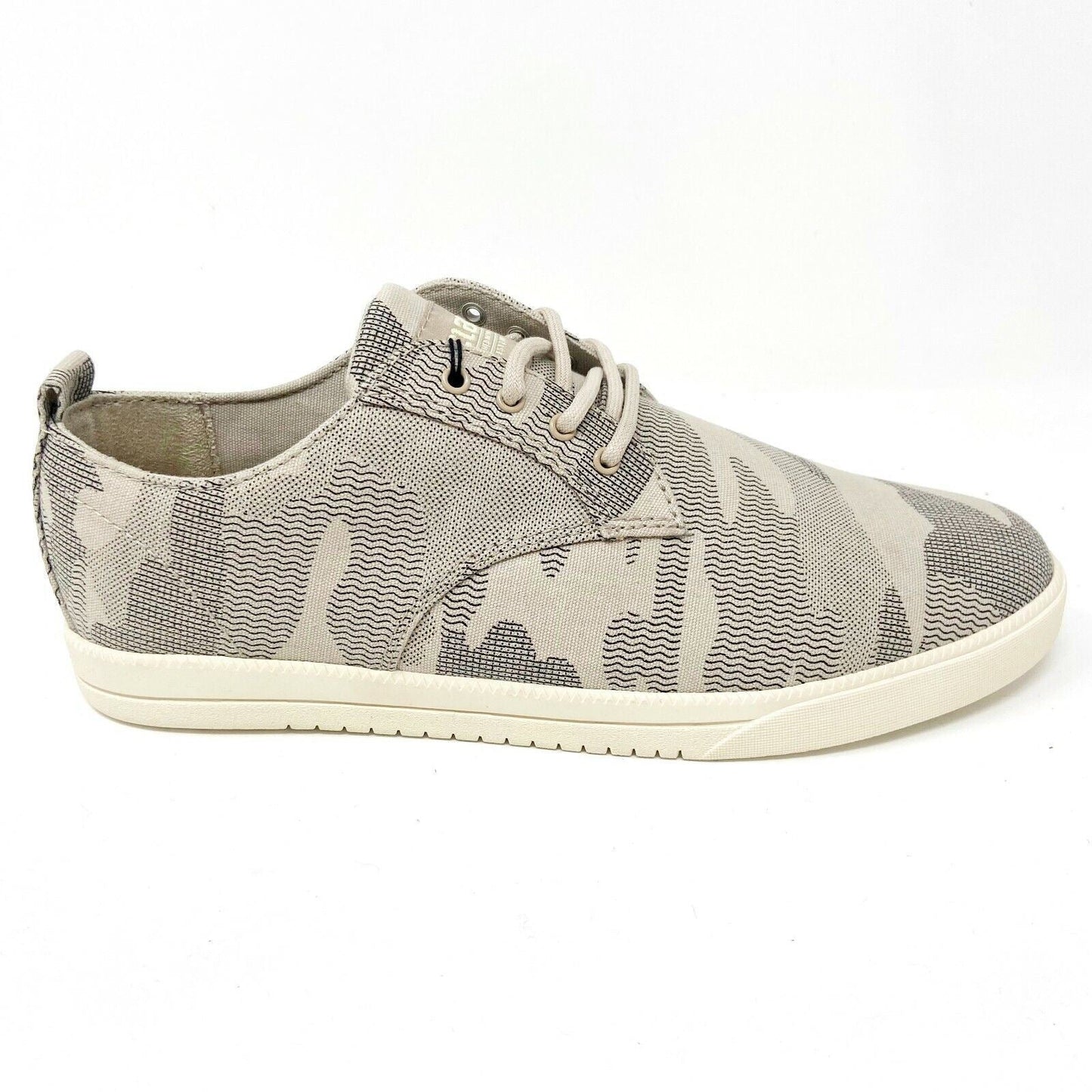 Clae Ellington Textile Tan Camo Mens Size 7 Premium Casual Sneakers