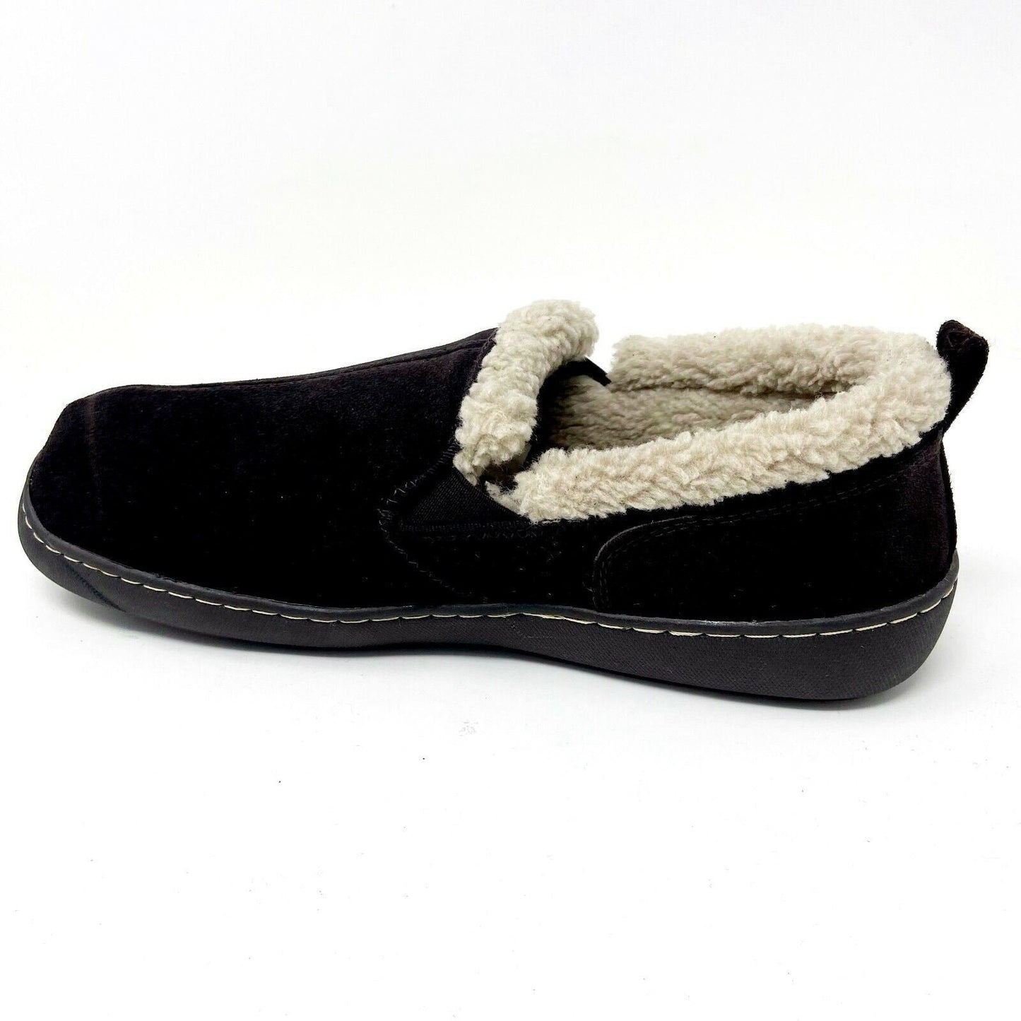 Tamarac Prescott Rootbeer Cowhide Mens Slip On Comfort Slippers