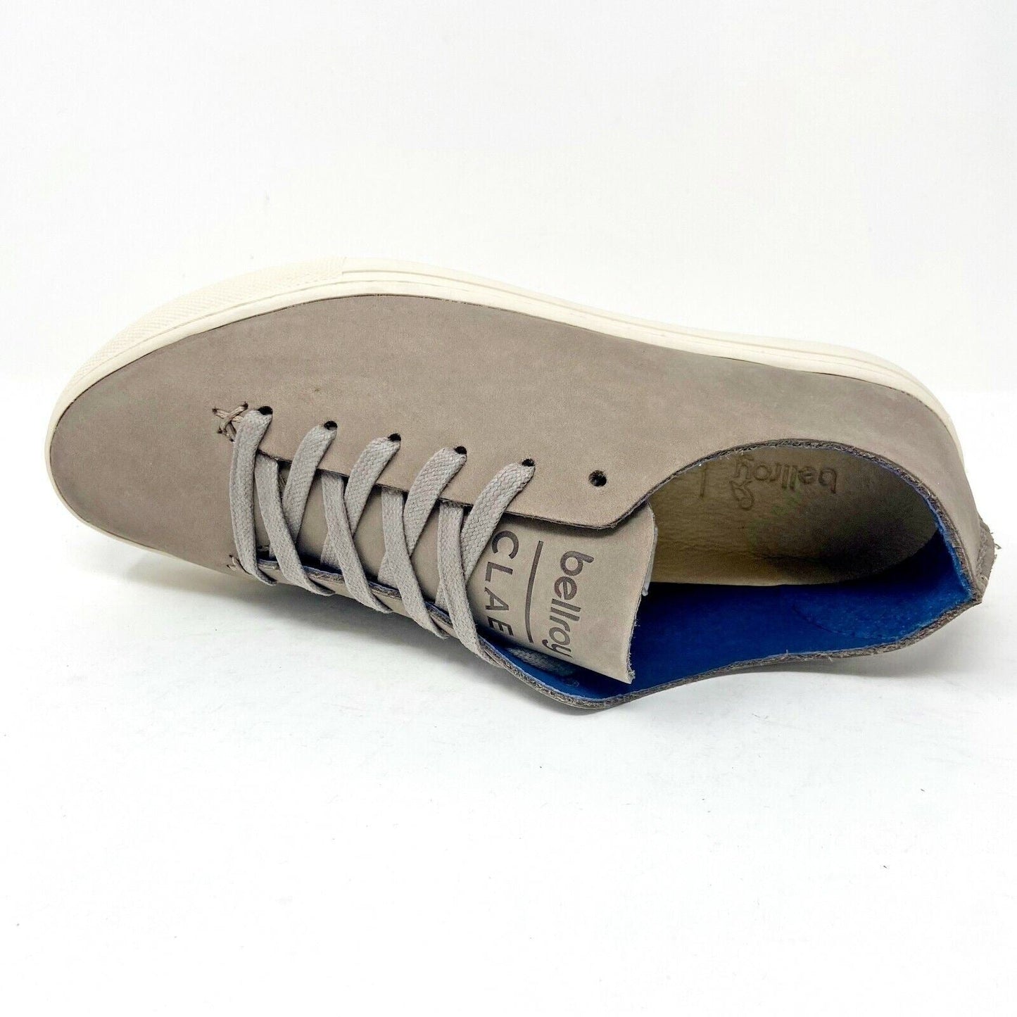 Clae One Piece x Bellroy Taupe Mens Size 5 Premium Sneakers