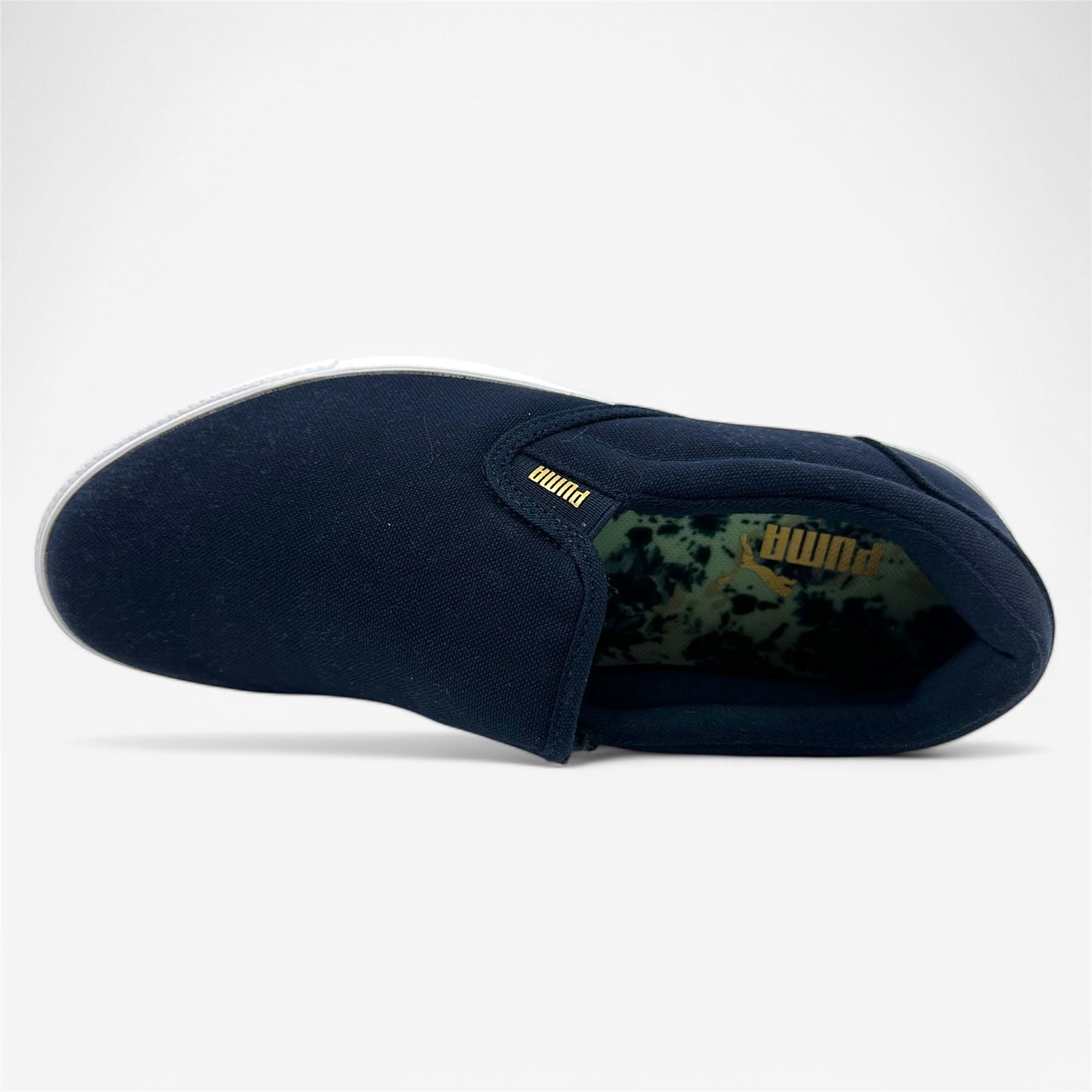 PUMA Tustin Summer Navy Gold Womens Spikeless Golf Shoes