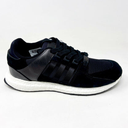 Adidas Originals EQT Support Ultra Milled Leather Black Mens Running Shoe BA7475