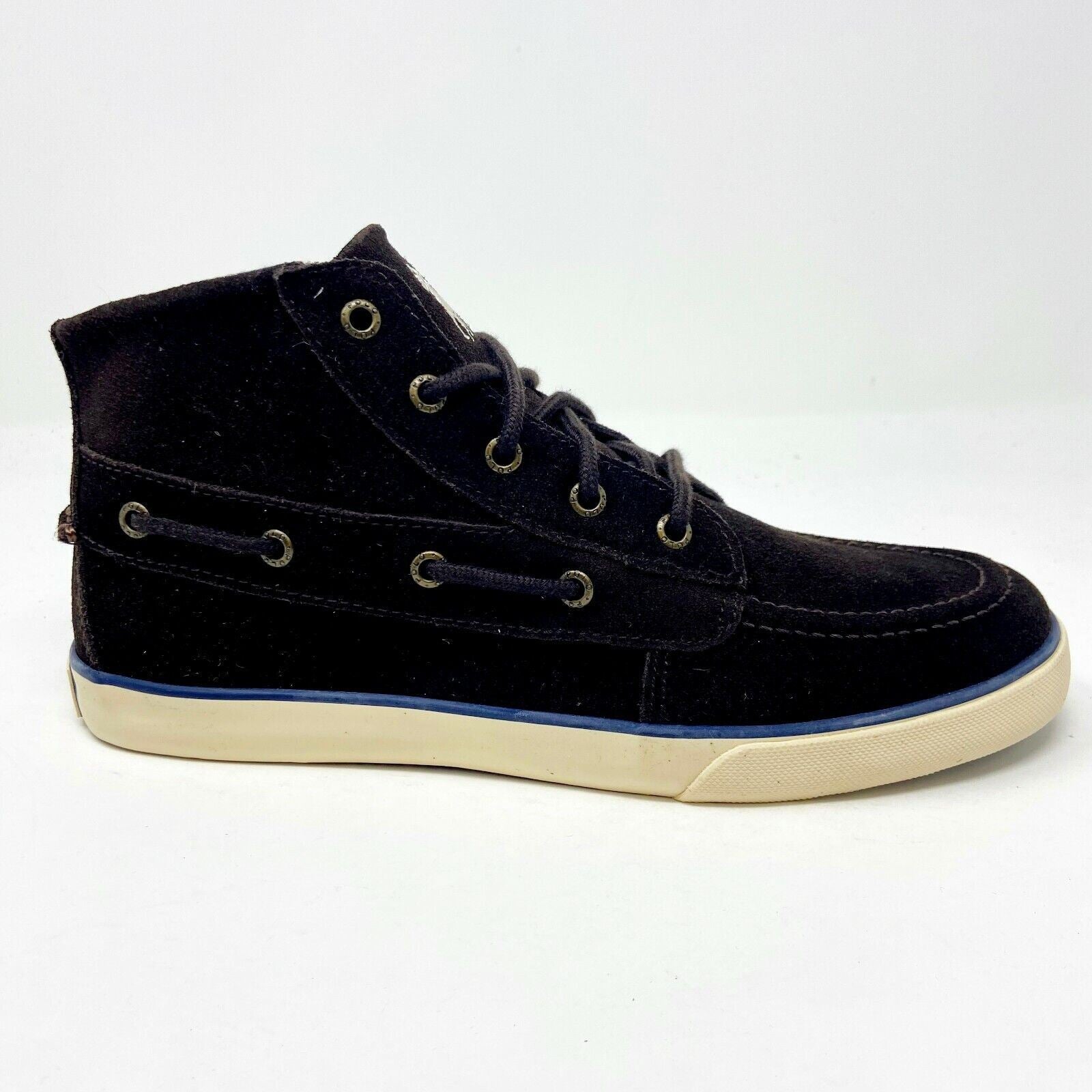 Polo Ralph Lauren Coast Mid Chocolate Brown Kids Casual Shoes 91342