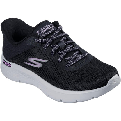 Women's Wide Fit Skechers 125516 Slip-ins Go Walk Flex Carla Trainers