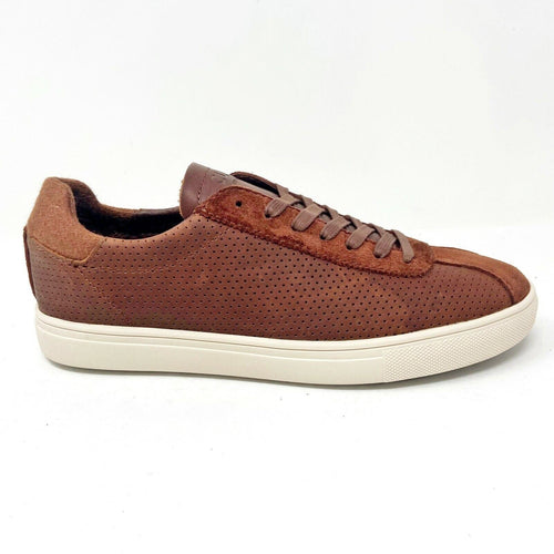 Clae Noah Chestnut Oiled Leather Mens Size 7 Premium Sneakers