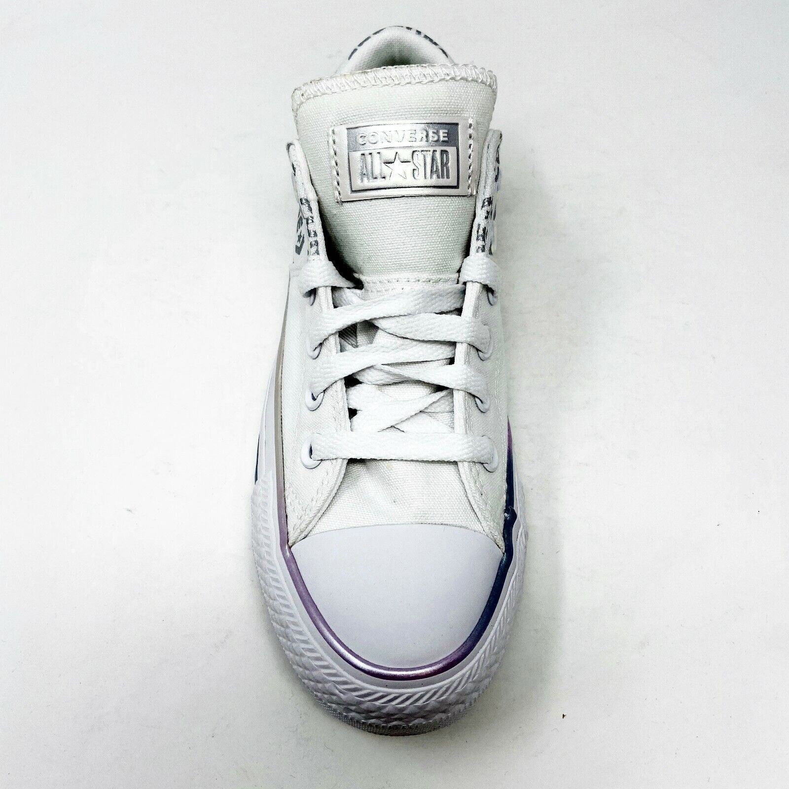 Converse CTAS Madison Ox White Silver Womens Size 5 Casual Shoes 566104C
